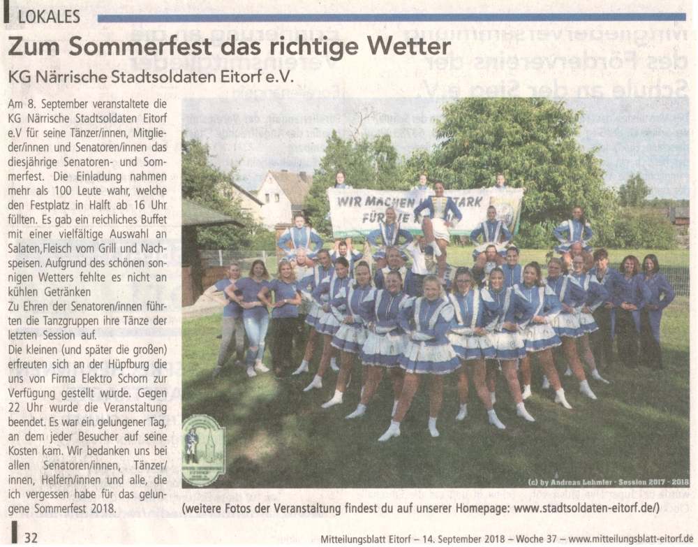 Mitteilungsblatt 14 09 2018