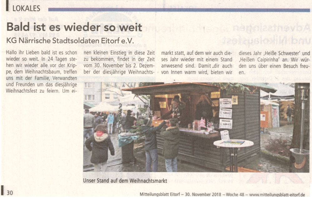 Mitteilungsblatt 30 11 2018