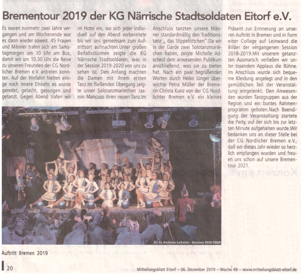 Mitteilungsblatt 06 12 2019