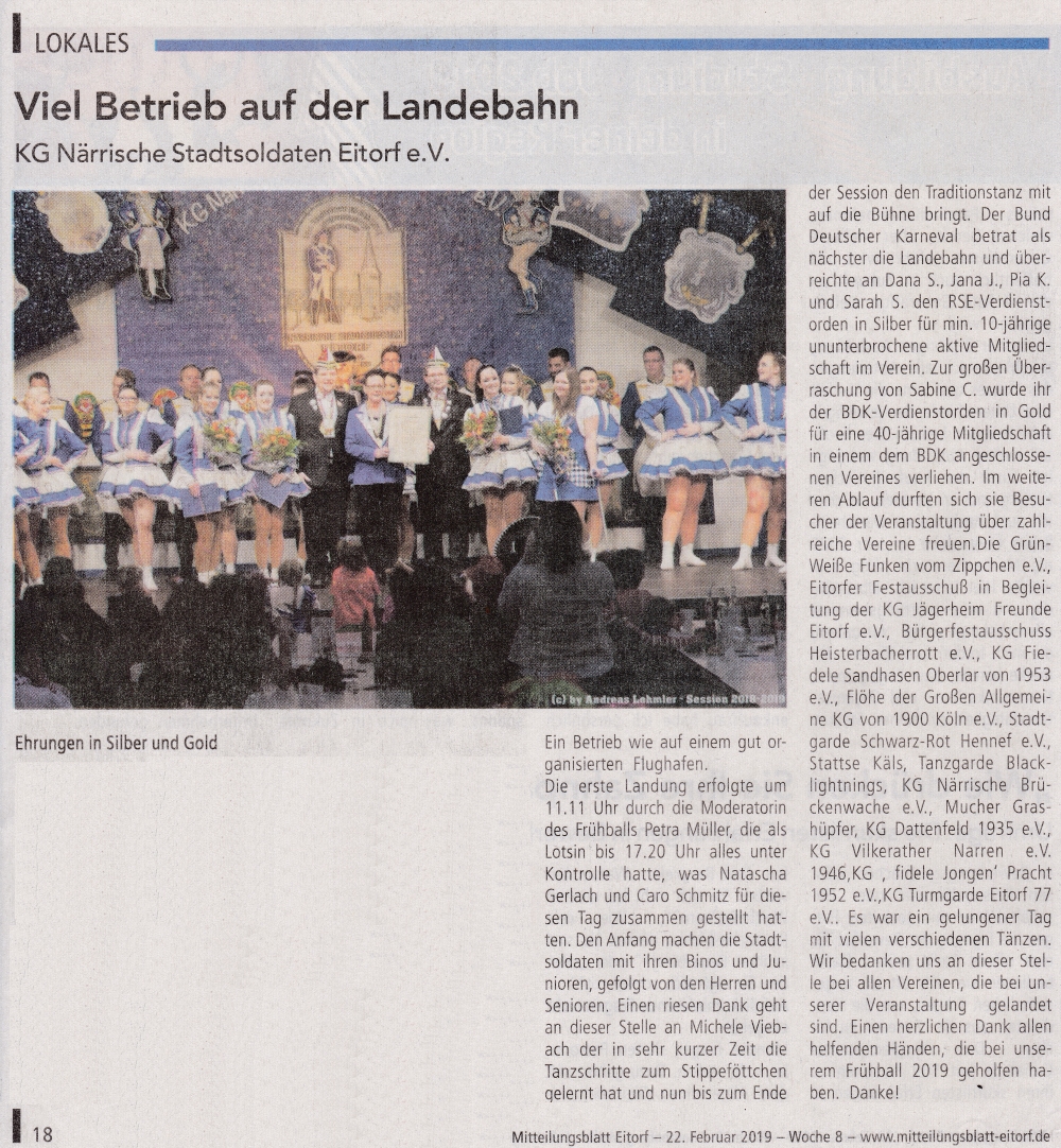 Mitteilungsblatt 22 02 2019